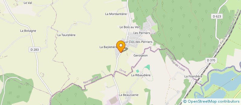 localisation de l'entreprise PENDJARI à VAL-AU-PERCHE