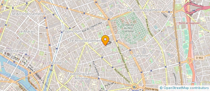 localisation de l'entreprise PENDRAGON IMAGEFORGE  PARIS