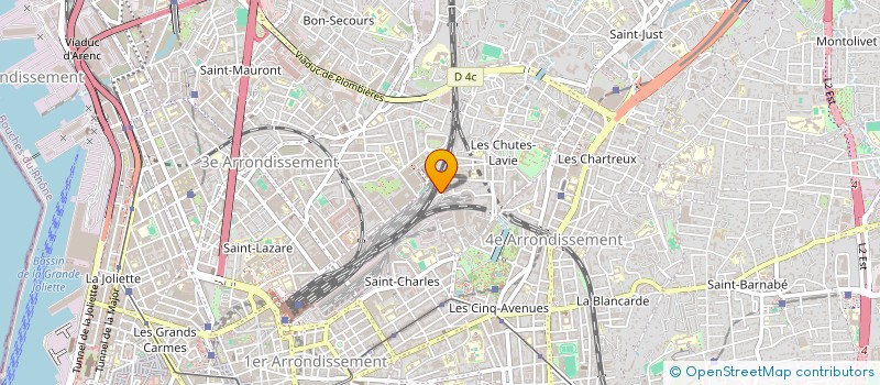 localisation de l'entreprise PENELOPE à MARSEILLE