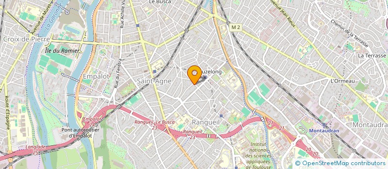 localisation de l'entreprise PENELOPE  TOULOUSE