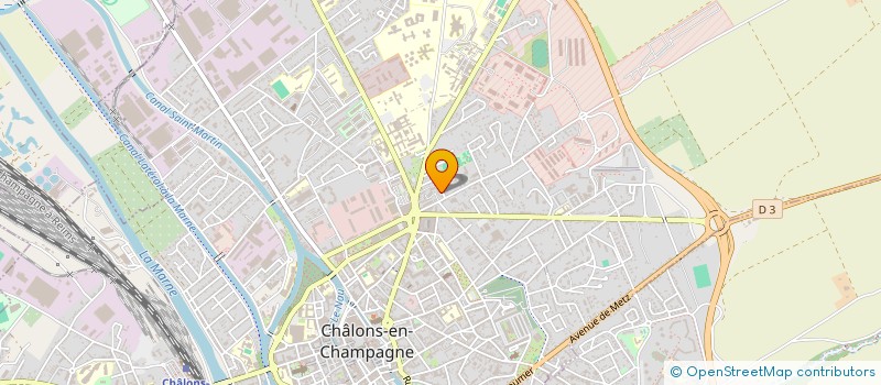 localisation de l'entreprise PENELOPE  CHALONS-EN-CHAMPAGNE