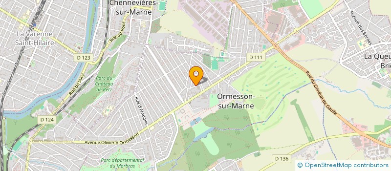 localisation de l'entreprise PENELOPE  ORMESSON-SUR-MARNE