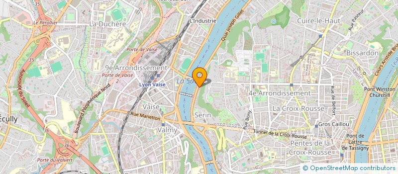 localisation de l'entreprise PENELOPE  LYON