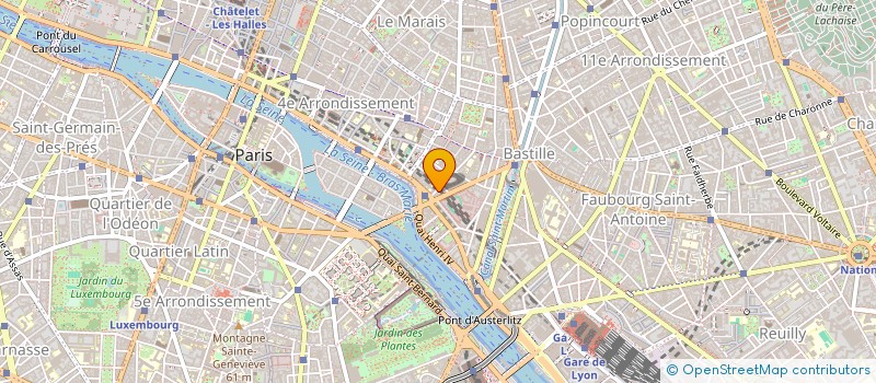 localisation de l'entreprise PENELOPE ET OLIVIER  PARIS