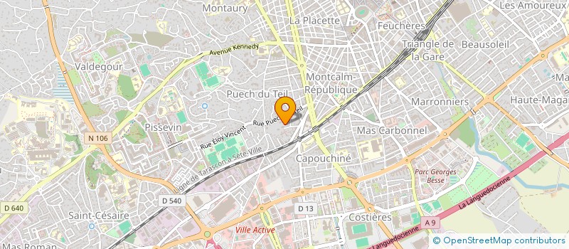 localisation de l'entreprise PENELOPE EVENEMENT  NIMES