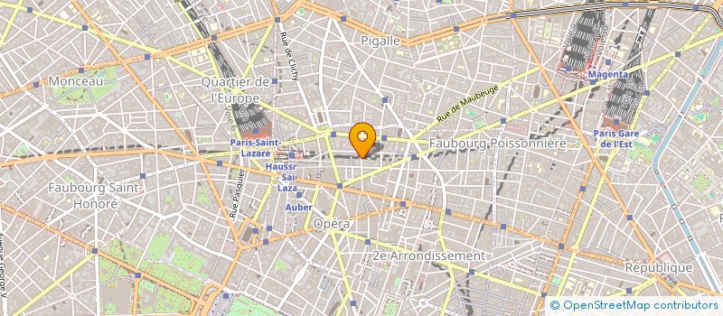 localisation de l'entreprise PENELOPE SA  PARIS