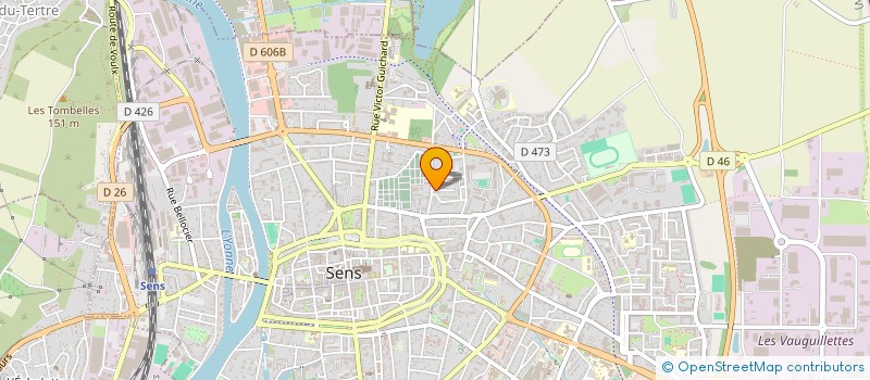 localisation de l'entreprise PENELOPE SERVICES à SENS