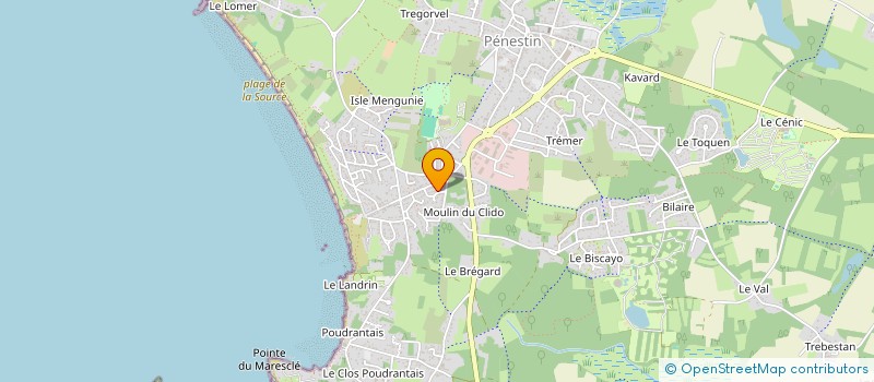 localisation de l'entreprise PENESTIN  PENESTIN