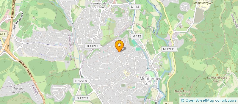 localisation de l'entreprise PENEZ FAC  MONTFERRIER-SUR-LEZ