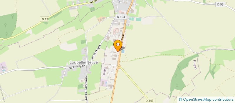 localisation de l'entreprise PENEZ HERMAN à FRUGES