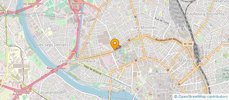 localisation de l'entreprise PENICHE SAMSARA à TOULOUSE