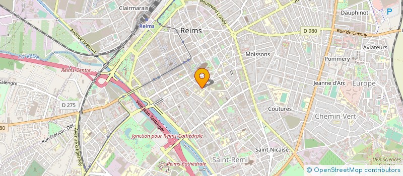 localisation de l'entreprise PENICHE SERENITY  REIMS