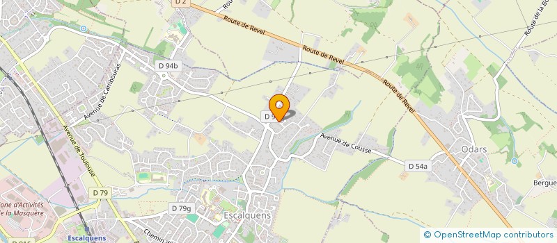 localisation de l'entreprise PENICHE SGJCM  ESCALQUENS