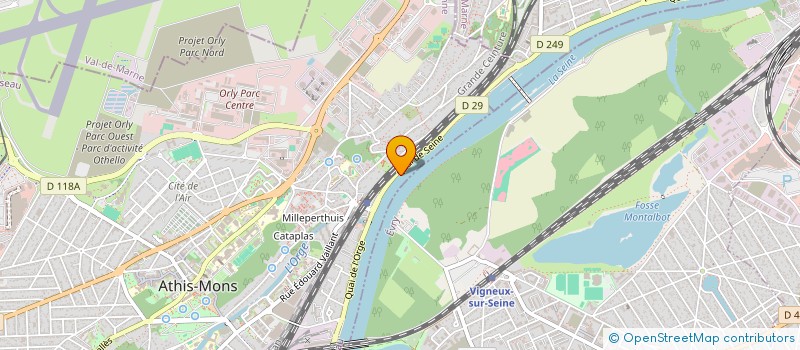 localisation de l'entreprise PENICHES LOGEMENTS ATHIS JUVISY à ATHIS-MONS