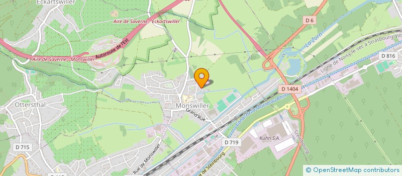 localisation de l'entreprise PENIDA  MONSWILLER