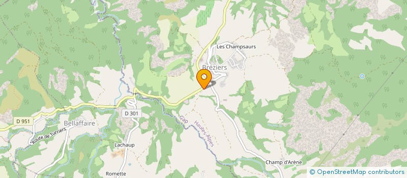 localisation de l'entreprise PENIN-LUMIA  BREZIERS