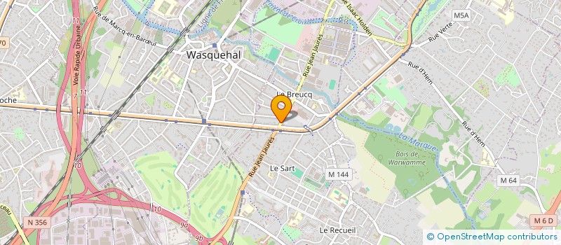 localisation de l'entreprise PENINSULA à VILLENEUVE-D'ASCQ