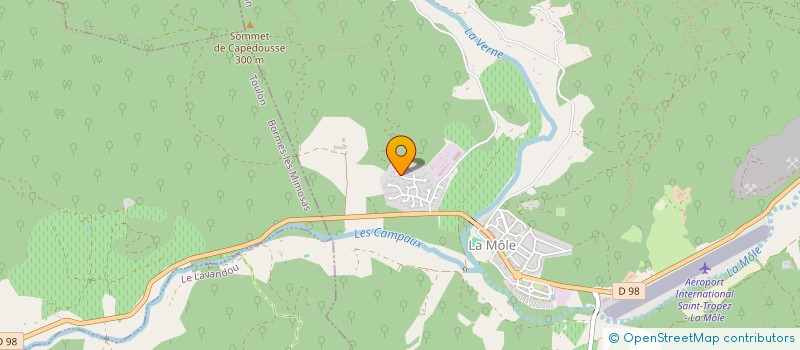 localisation de l'entreprise PENINSULA HOME MANAGEMENT  LA MOLE