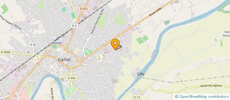 localisation de l'entreprise PENITENTS BLANCS à GAILLAC