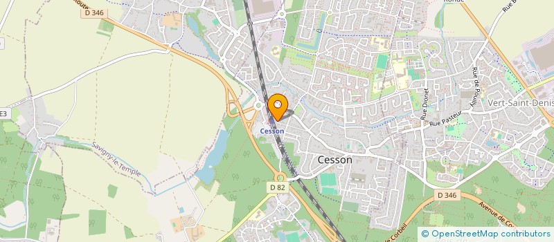 localisation de l'entreprise PENJAB BATI  CESSON