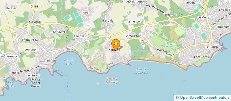 localisation de l'entreprise PENLAN  LARMOR-PLAGE