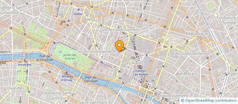 localisation de l'entreprise PENMARC'H  PARIS