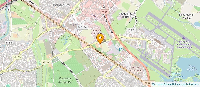 localisation de l'entreprise PENN AR BED  PEROLS