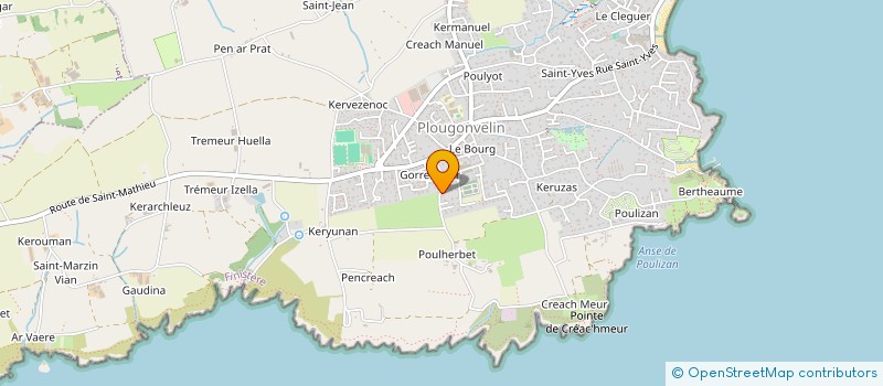 localisation de l'entreprise PENN AR BED BIKERS RIDE  PLOUGONVELIN