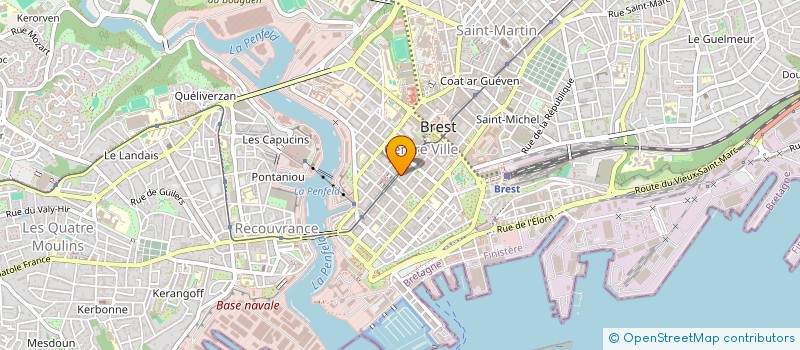 localisation de l'entreprise PENN AR DEAD à BREST
