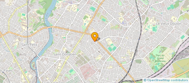localisation de l'entreprise PENN HAD à NANTES