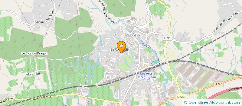 localisation de l'entreprise PENNACCHIO GISLAIN à LES ARCS