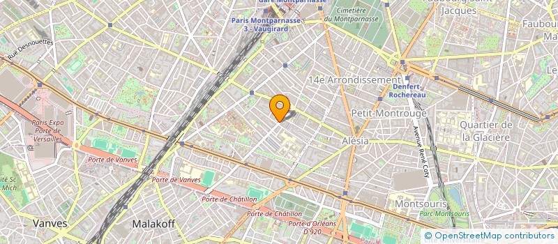 localisation de l'entreprise PENNAD'UCCELLOGRIFONE  PARIS