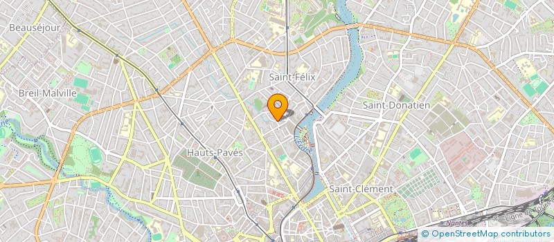 localisation de l'entreprise PENNARUN à NANTES