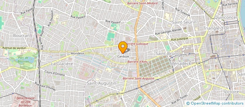 localisation de l'entreprise PENNEC CONSULTING  BORDEAUX