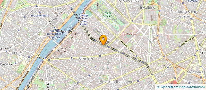 localisation de l'entreprise PENNEL COMMUNICATION  PARIS