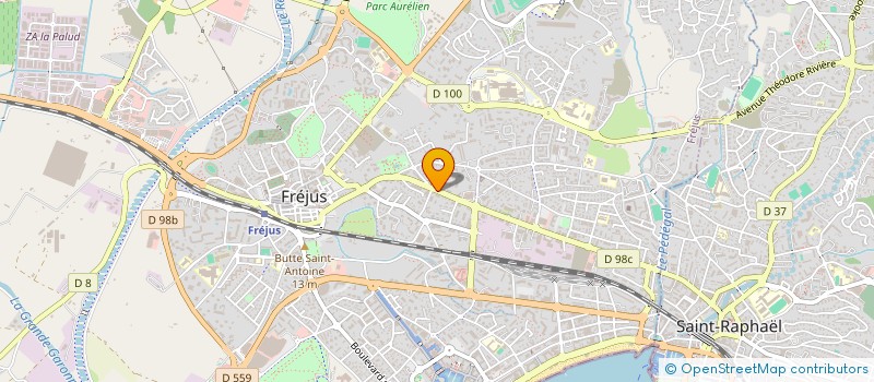 localisation de l'entreprise PENNINGTON SURR DEVELOPMENTS à FREJUS