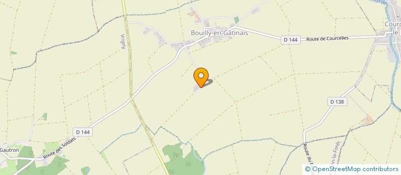localisation de l'entreprise PENNOUX à PITHIVIERS-LE-VIEIL