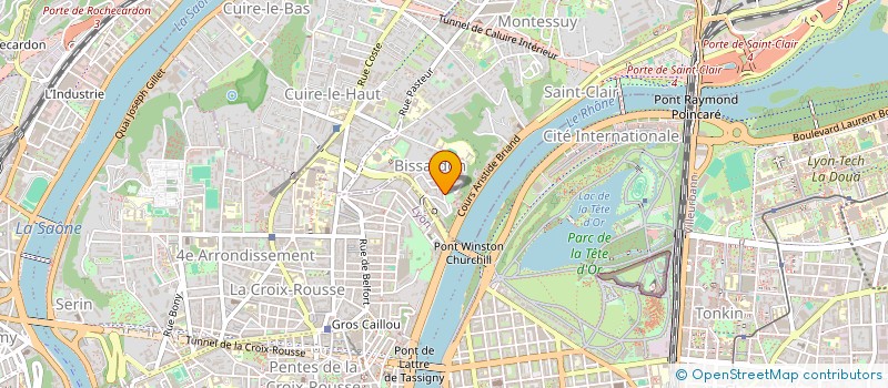 localisation de l'entreprise PENNY  CALUIRE-ET-CUIRE