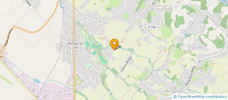 localisation de l'entreprise PENNY IMMO  SOUSTONS