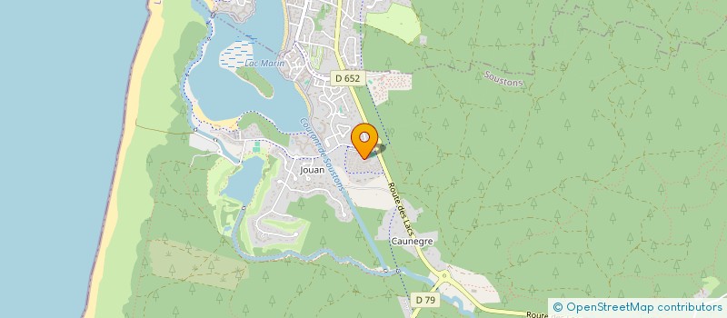 localisation de l'entreprise PENNY INVEST  SOUSTONS