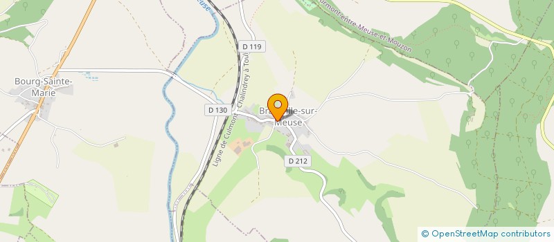 localisation de l'entreprise PENOLADE à BRAINVILLE-SUR-MEUSE