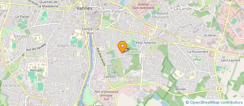 localisation de l'entreprise PENONOME à VANNES