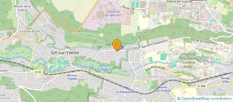 localisation de l'entreprise PENOT à GIF-SUR-YVETTE