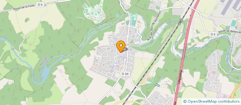 localisation de l'entreprise PENOT-BLARY  VOUNEUIL-SOUS-BIARD