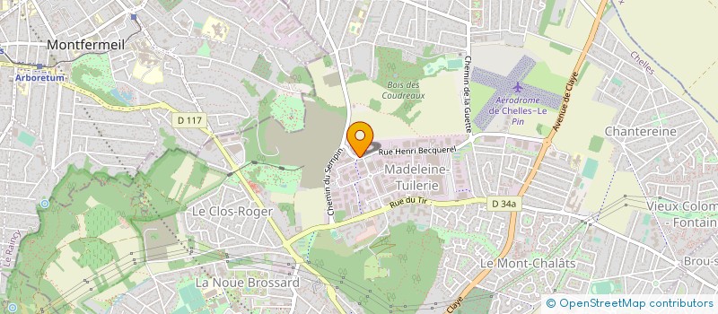 localisation de l'entreprise PENSEA  CLAYE-SOUILLY