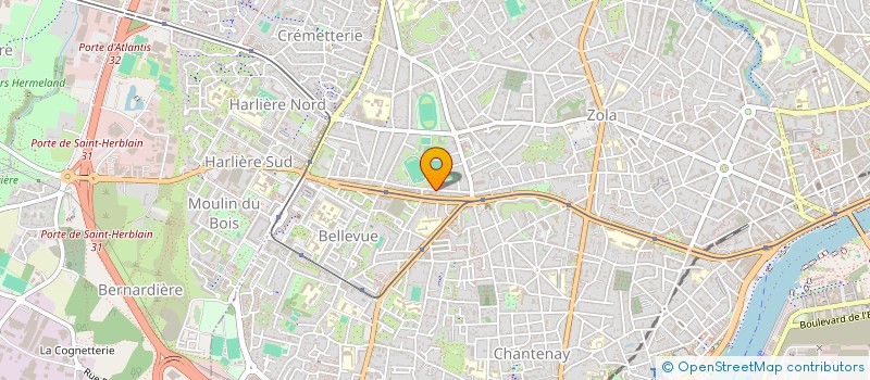 localisation de l'entreprise PENSEES SAUVAGES à NANTES