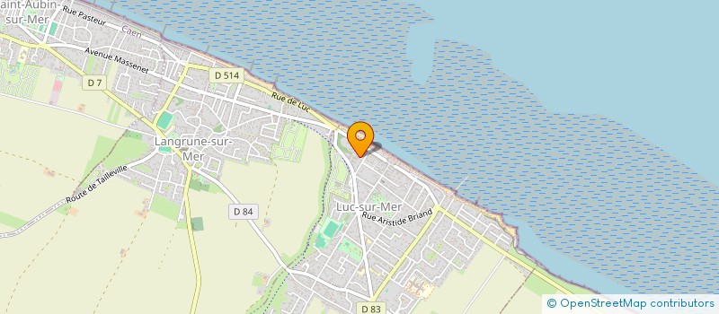 localisation de l'entreprise PENSER AUTREMENT VIVRE AUTREMENT  LUC-SUR-MER