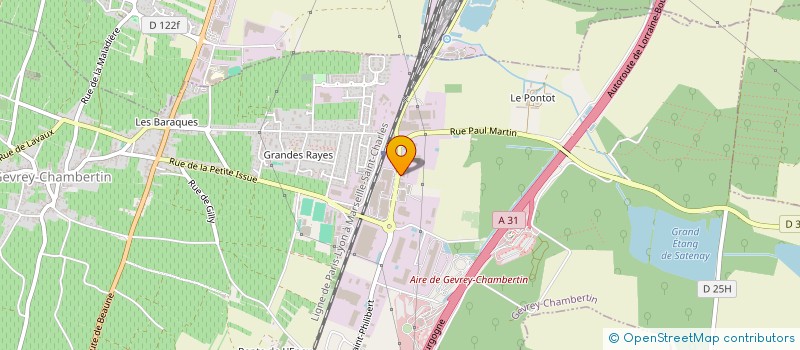 localisation de l'entreprise PENSER-I  BRESSEY-SUR-TILLE