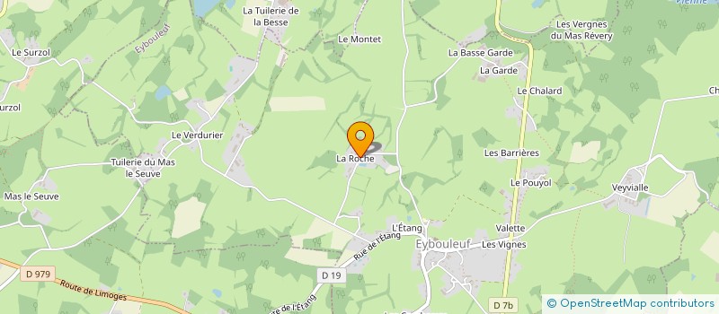 localisation de l'entreprise PENSER JARDIN à EYBOULEUF