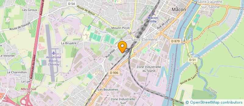 localisation de l'entreprise PENSION DE FAMILLE - MAISON RELAIS LES TRAPPISTINES à MACON